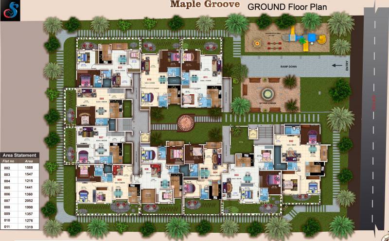 Images for Cluster Plan of Sumukha Maple Grove