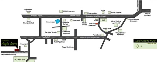 Images for Location Plan of Sumukha Maple Grove maple-grove Images for Location Plan of Sumukha Maple Grove