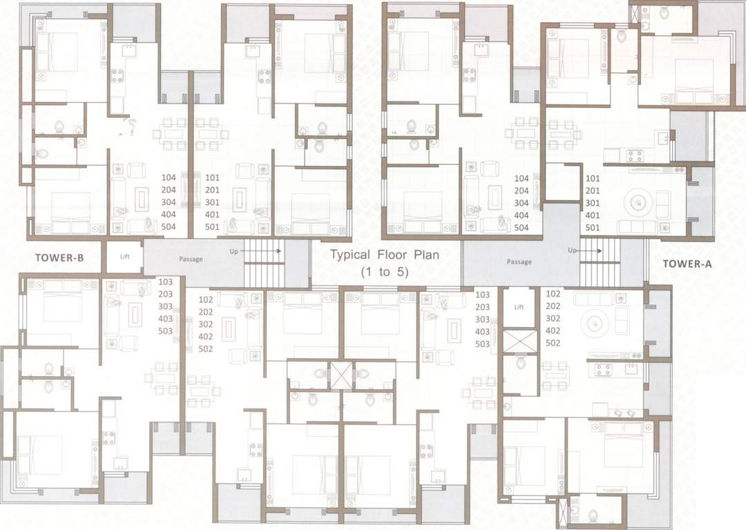 Images for Cluster Plan of Amar Krishna Palace 2