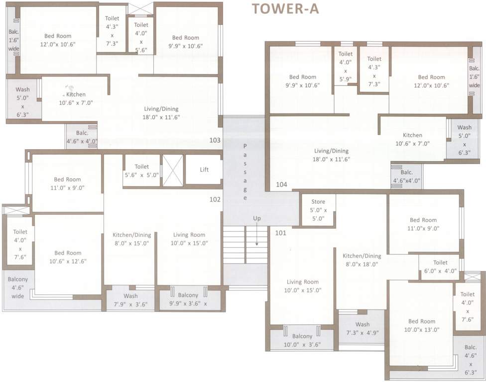 Images for Cluster Plan of Amar Krishna Palace 2