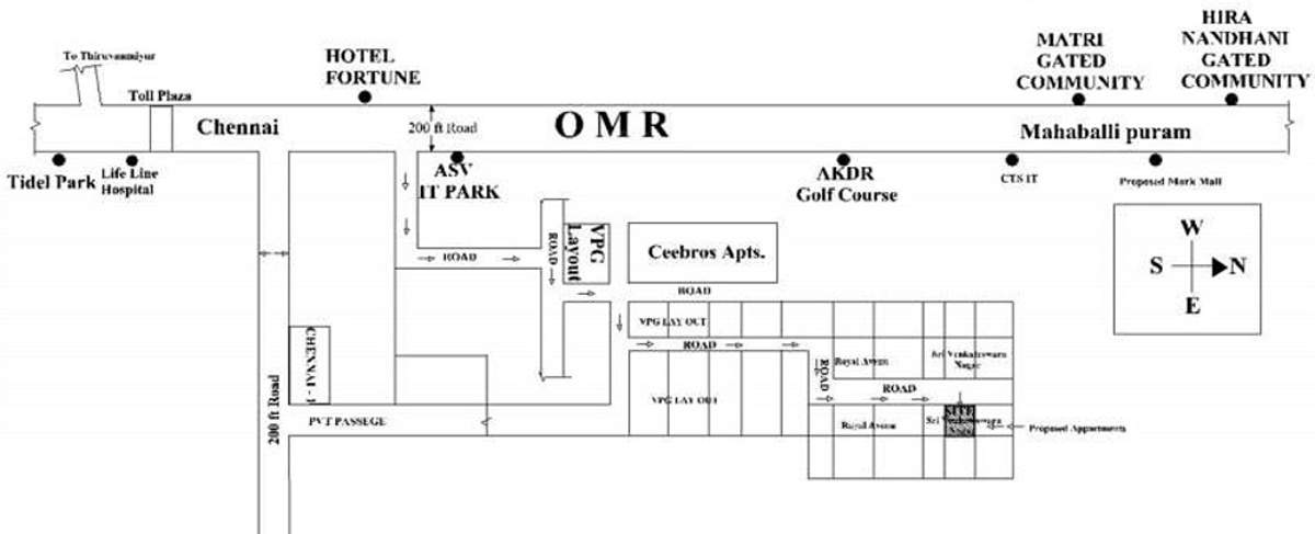 Images for Location Plan of Achutha Aracde