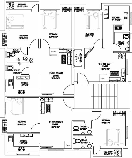 Images for Cluster Plan of CC Shivalayam