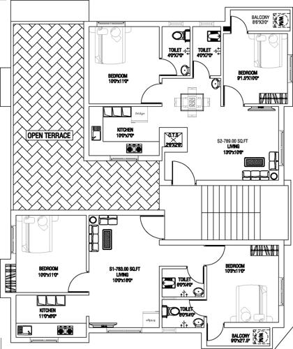 Images for Cluster Plan of CC Shivalayam Images for Cluster Plan of CC Shivalayam