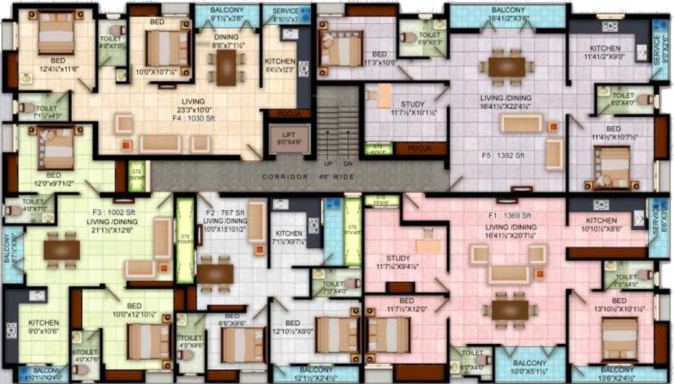Images for Cluster Plan of Udhayam Sai Santhanam