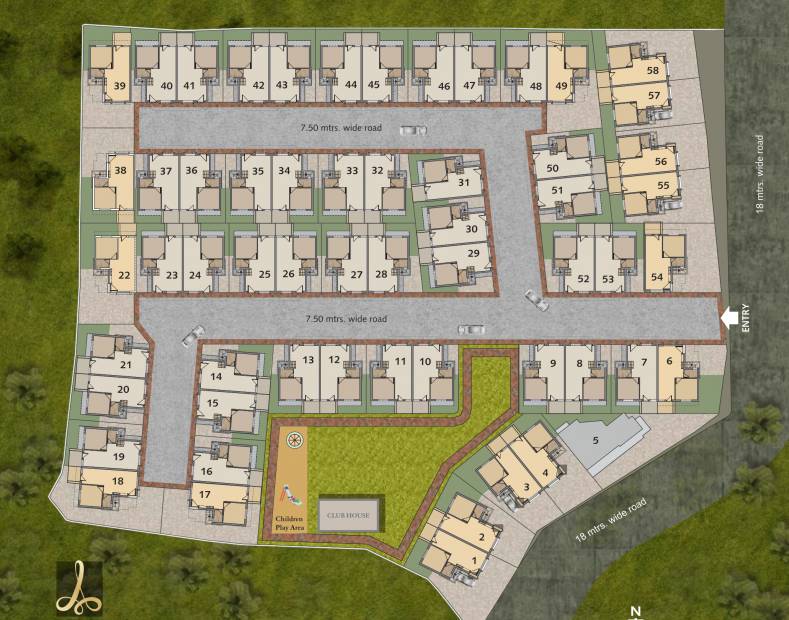 Images for Site Plan of Aadhya Aries