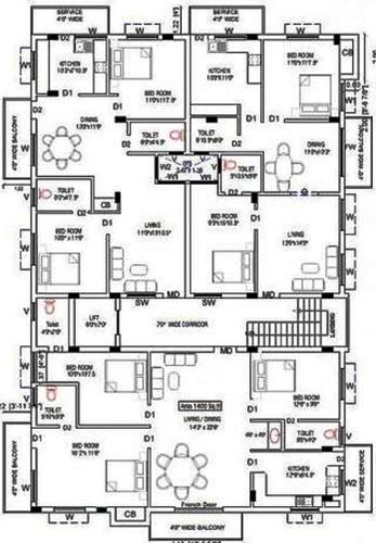 Images for Cluster Plan of Apurhupam Castle