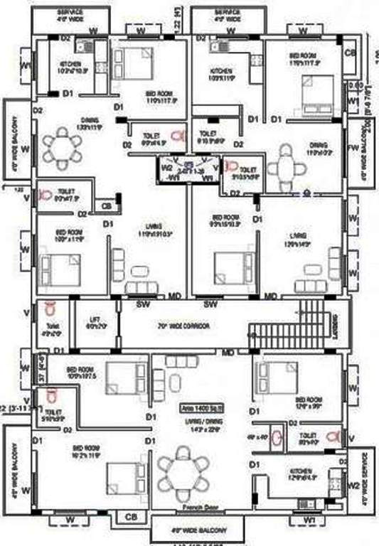 Images for Cluster Plan of Apurhupam Castle