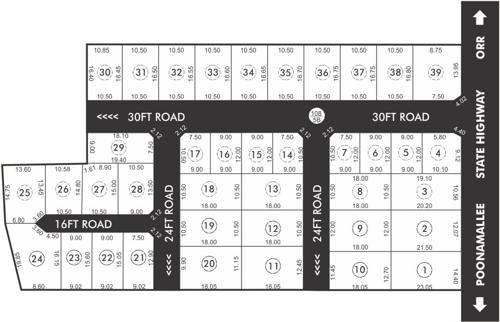  gardens Images for Layout Plan of Aaditra Gardens