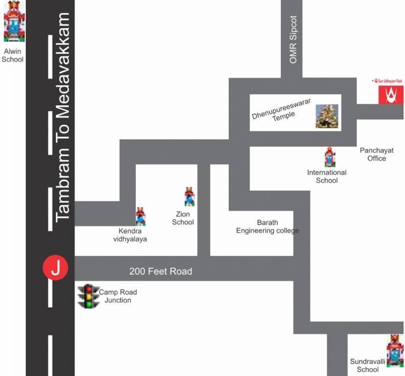 Images for Location Plan of Udhayam Sun Udhayam