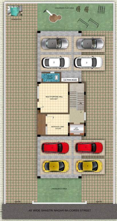 Images for Cluster Plan of LCS City Anjanadri