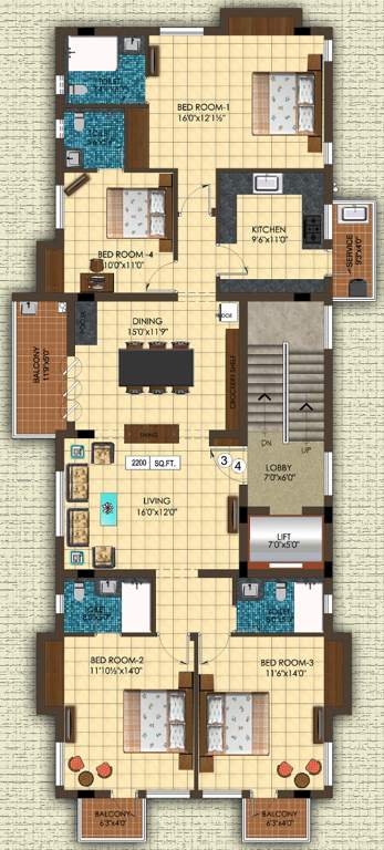Images for Cluster Plan of LCS City Anjanadri