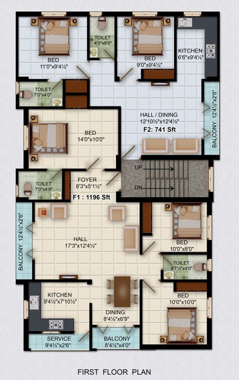 Images for Cluster Plan of Udhayam Sai Adhinath