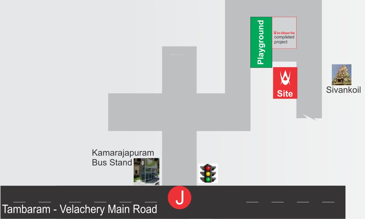 Images for Location Plan of Udhayam Sai Adhinath