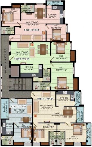 Images for Cluster Plan of Udhayam Sai Adhidya