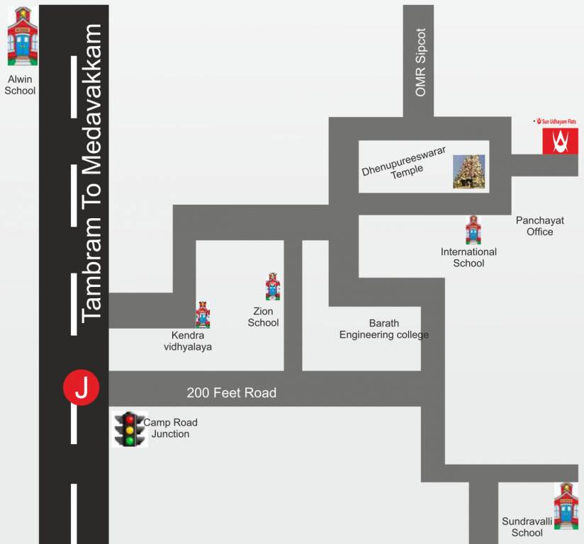 Images for Location Plan of Udhayam Sai Adhidya
