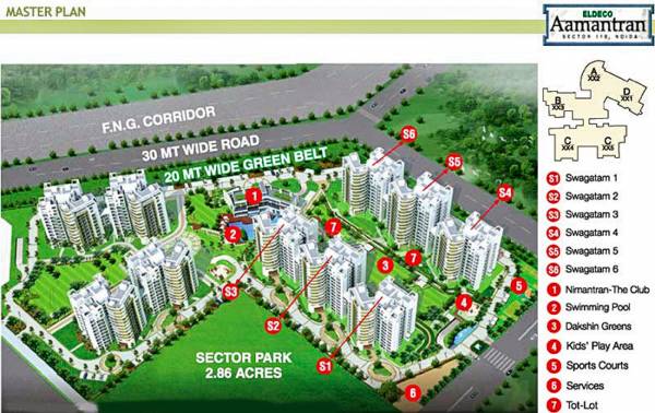  aamantran Images for Master Plan of Eldeco Aamantran