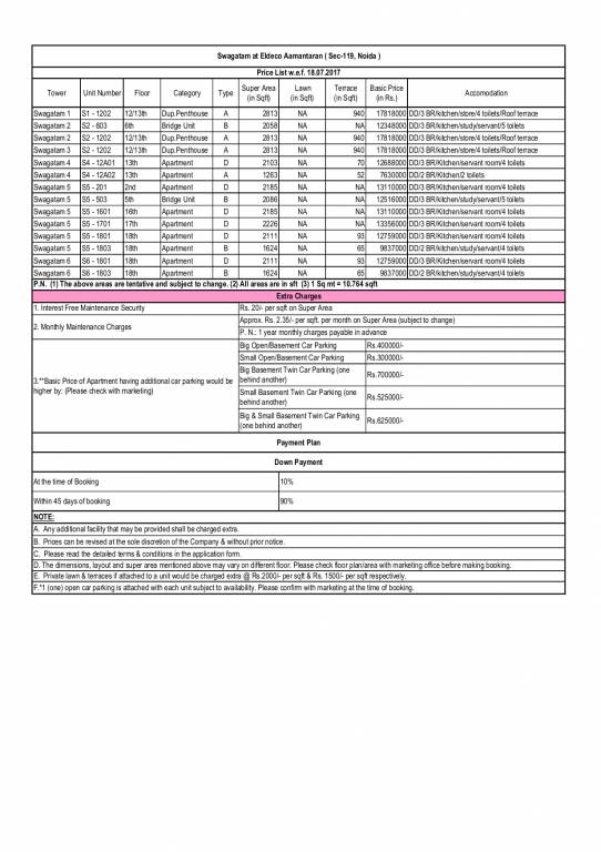 Payment Plan