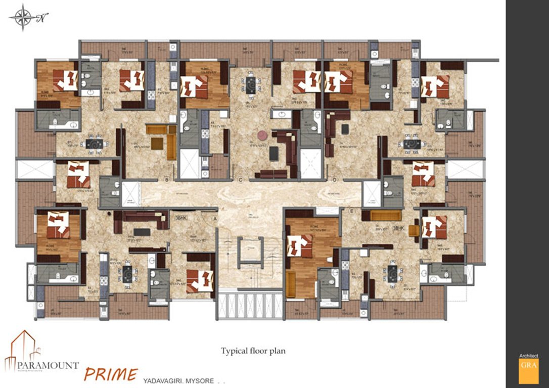  prime Images for Cluster Plan of Paramount Prime