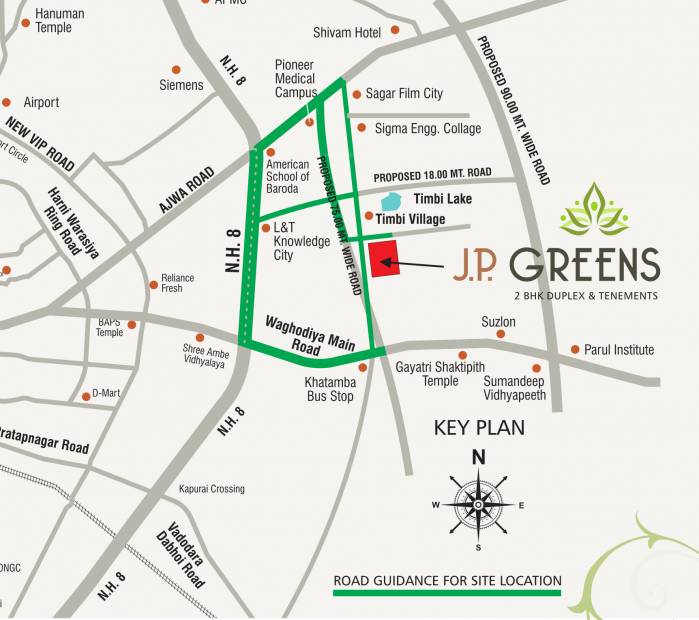  jp-greens Location Plan