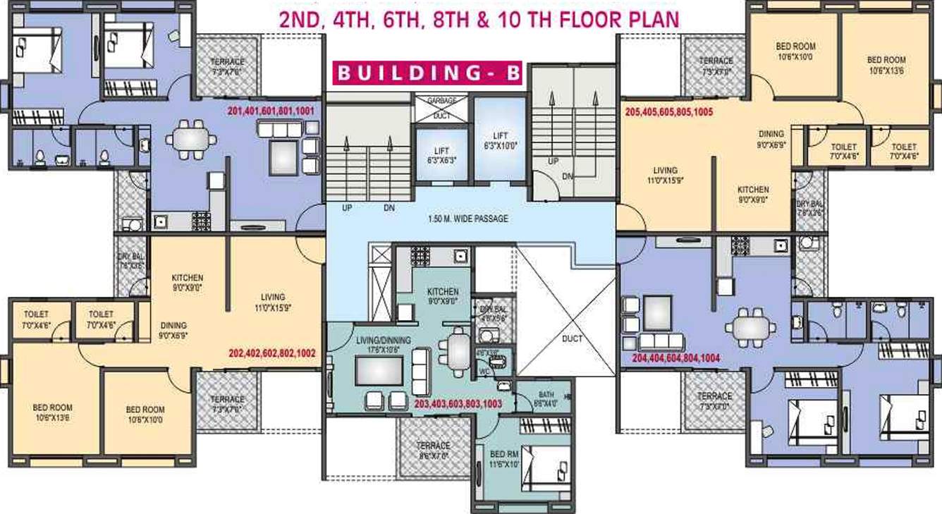 Images for Cluster Plan of RR Riddhi Siddhi Heights