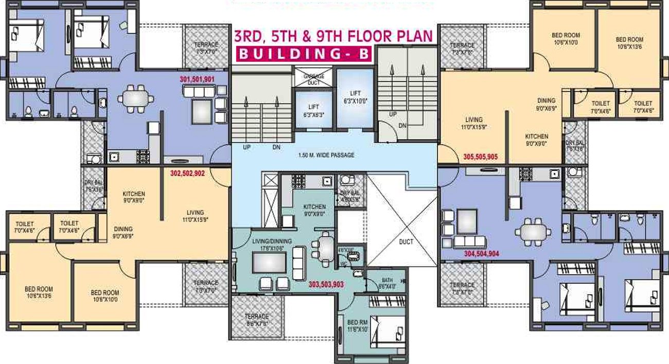 Images for Cluster Plan of RR Riddhi Siddhi Heights