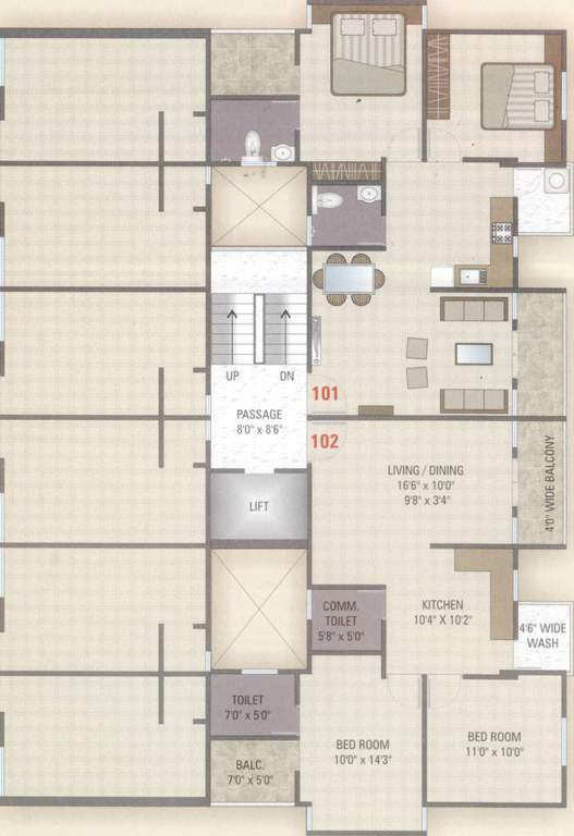 Images for Cluster Plan of Yogi Shree Akshar Residency