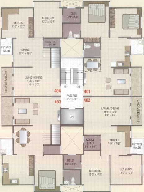 Images for Cluster Plan of Yogi Shree Akshar Residency