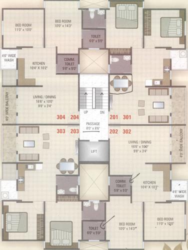 Images for Cluster Plan of Yogi Shree Akshar Residency