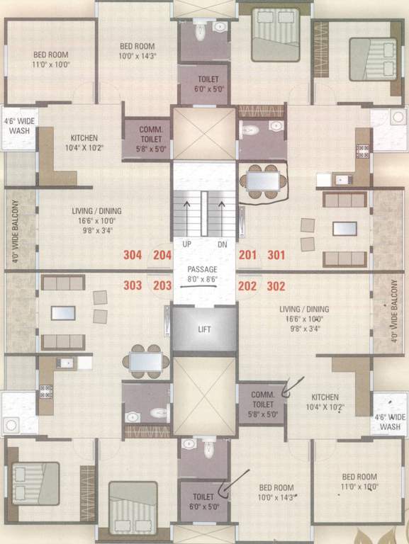 Images for Cluster Plan of Yogi Shree Akshar Residency
