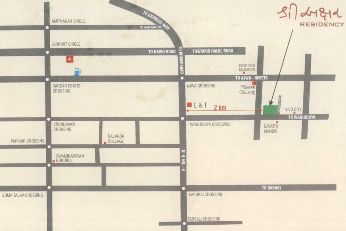 Images for Location Plan of Yogi Shree Akshar Residency