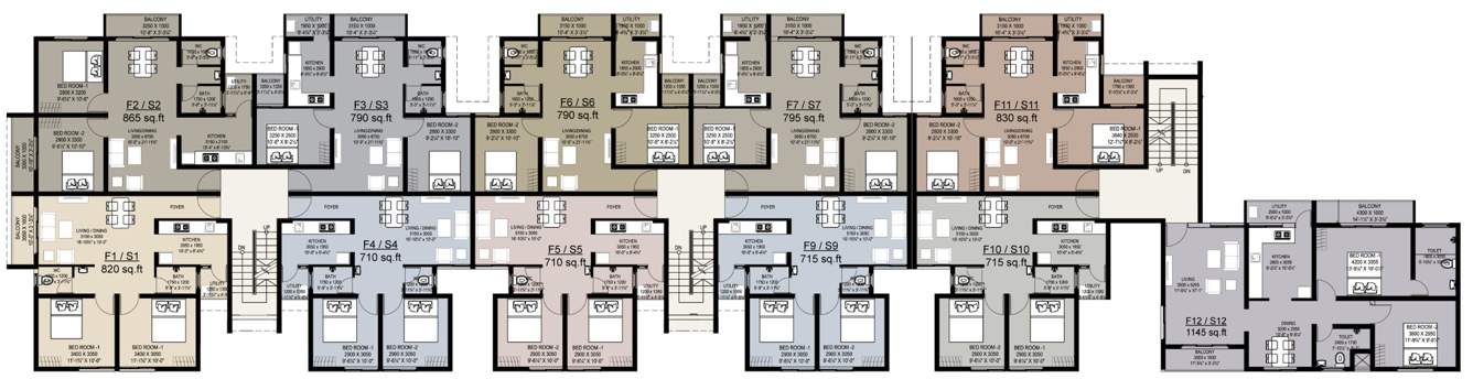 Images for Cluster Plan of Arun Saindhavi