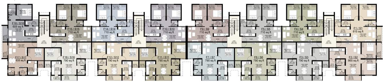 Images for Cluster Plan of Arun Saindhavi