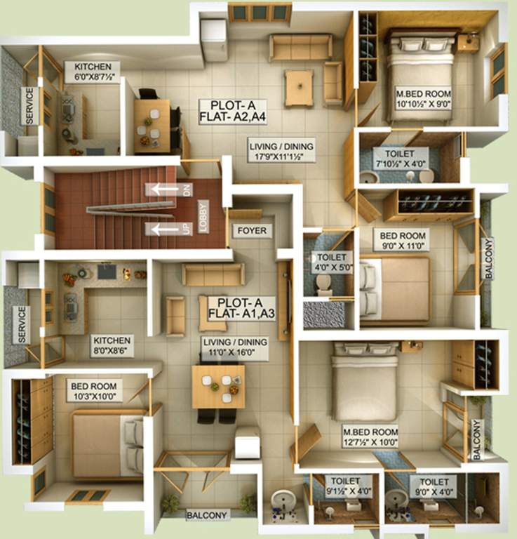 Images for Cluster Plan of Madras MHC Park Avenue