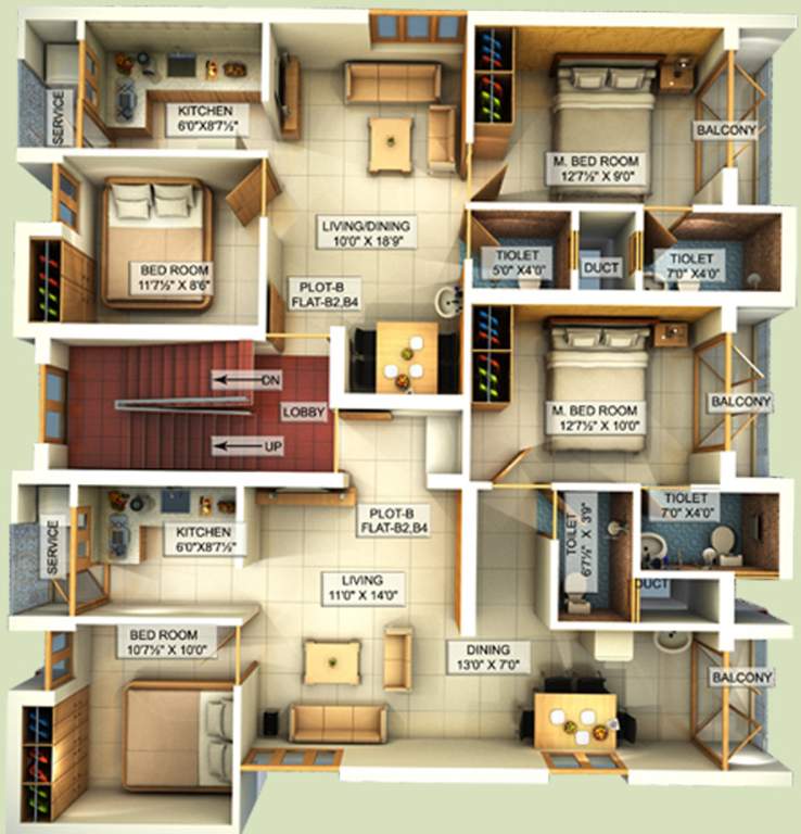 Images for Cluster Plan of Madras MHC Park Avenue