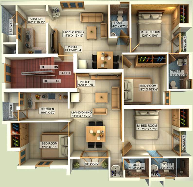 Images for Cluster Plan of Madras MHC Park Avenue