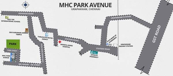 Images for Location Plan of Madras MHC Park Avenue Images for Location Plan of Madras MHC Park Avenue