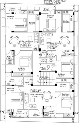 Images for Cluster Plan of MS Charan Sumrithi Castle