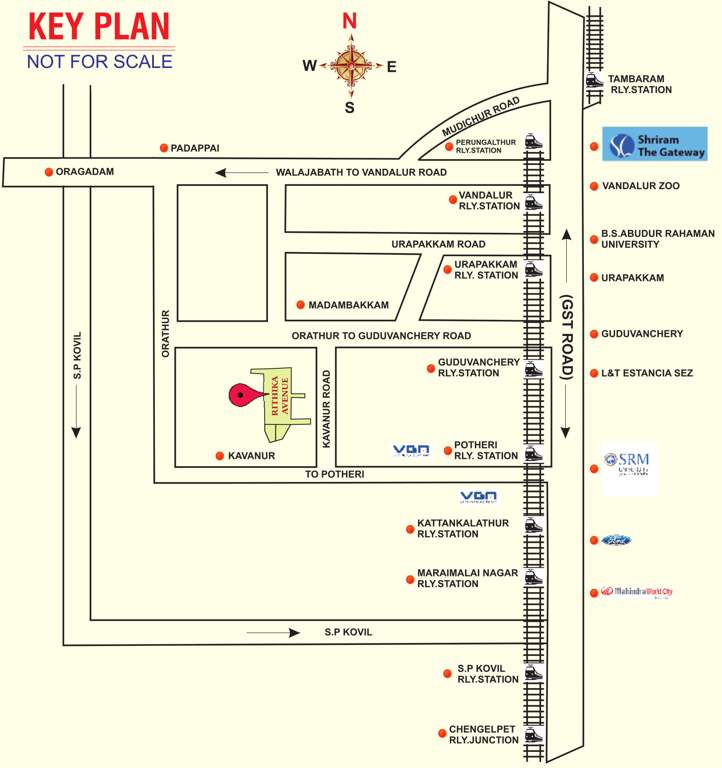 Images for Location Plan of Rithika Avenue