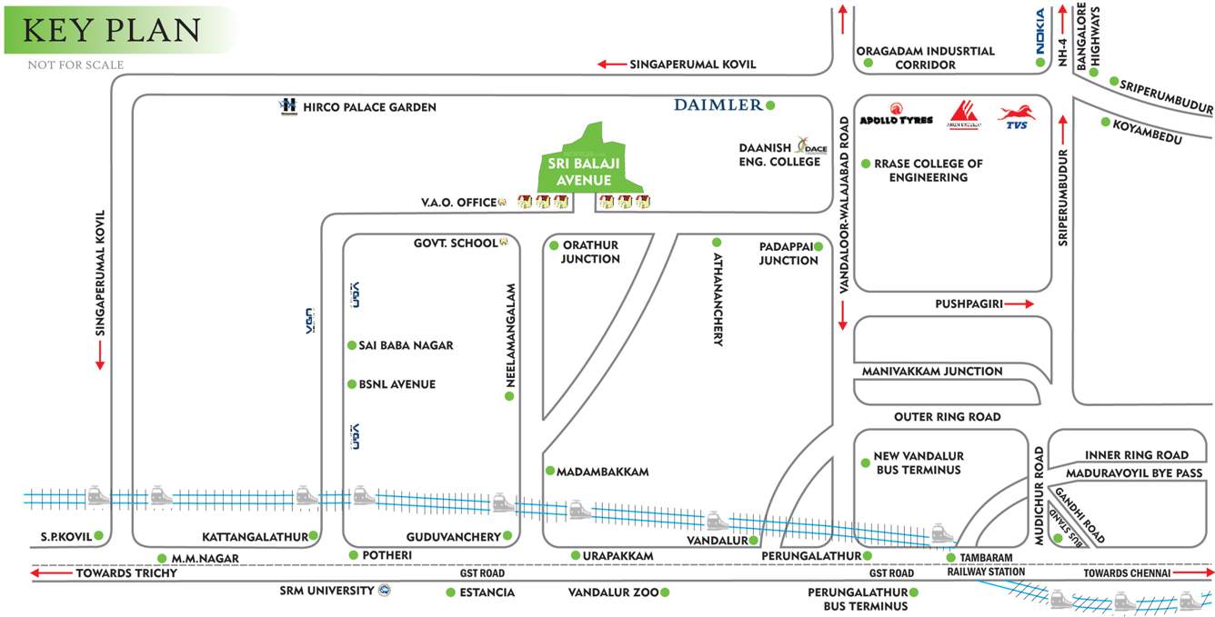 Images for Location Plan of Rithika Sri Balaji Avenue