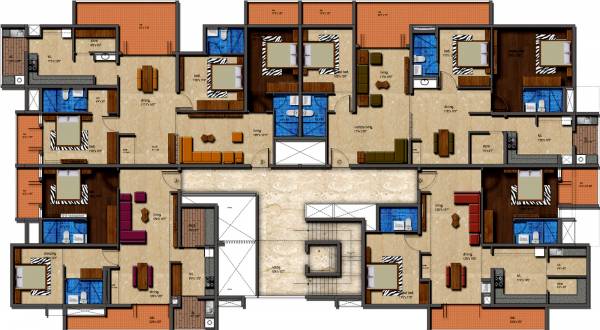 Images for Cluster Plan of Paramount Siddhartha siddhartha Images for Cluster Plan of Paramount Siddhartha