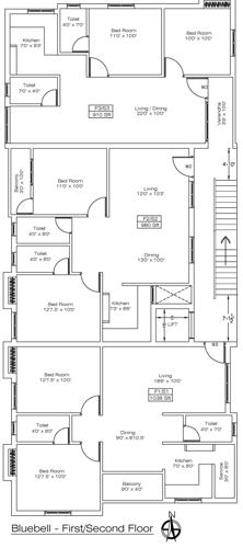 Images for Cluster Plan of JD Blue Bell
