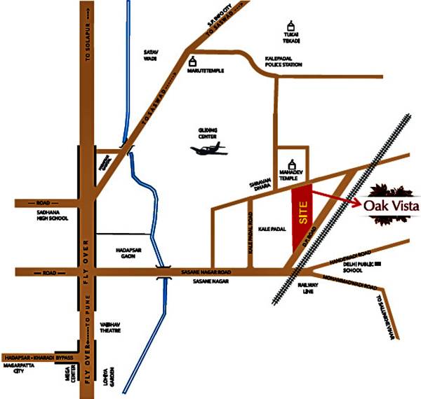 Images for Location Plan of Satyam Oak Vista Images for Location Plan of Satyam Oak Vista