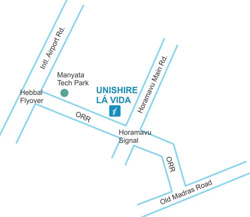  la-vida Images for Location Plan of Unishire La Vida