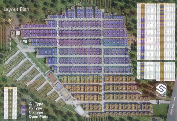 Images for Layout Plan of Shree Ganesh Shyamal County Villas