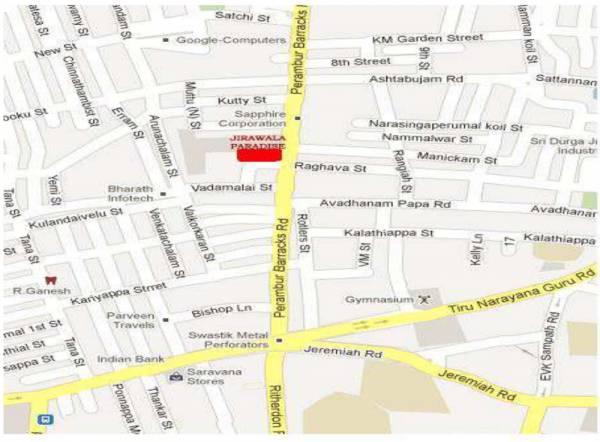 Images for Location Plan of Kriticons Jirawala Paradise