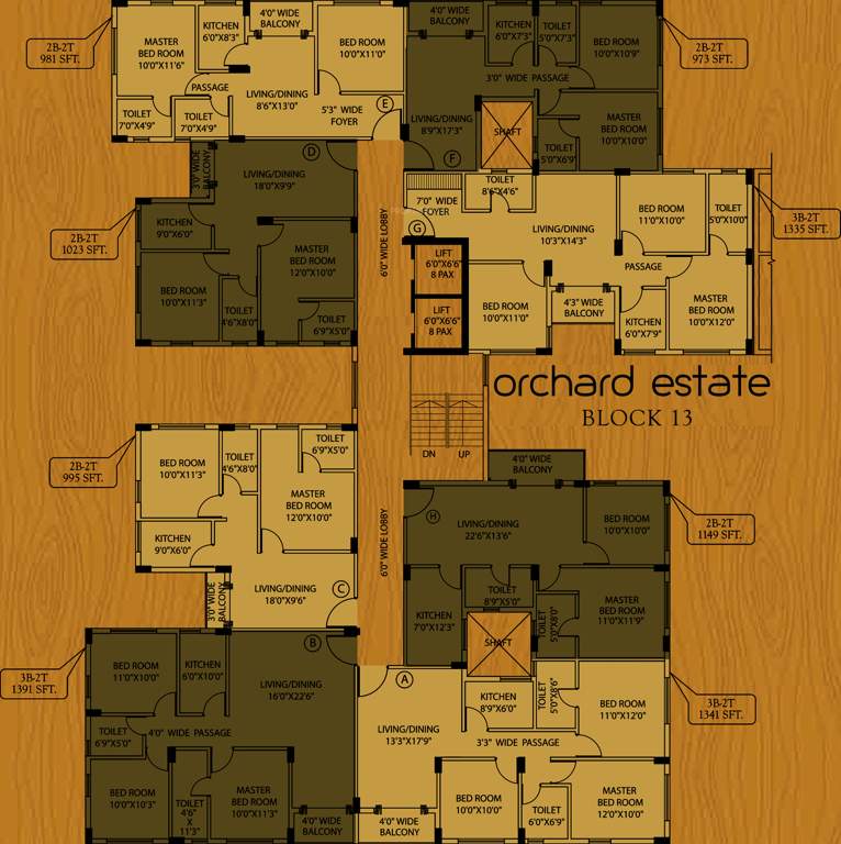 Images for Cluster Plan of Master Orchard Estate