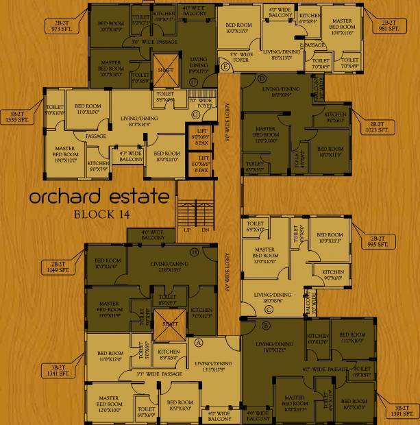 Images for Cluster Plan of Master Orchard Estate