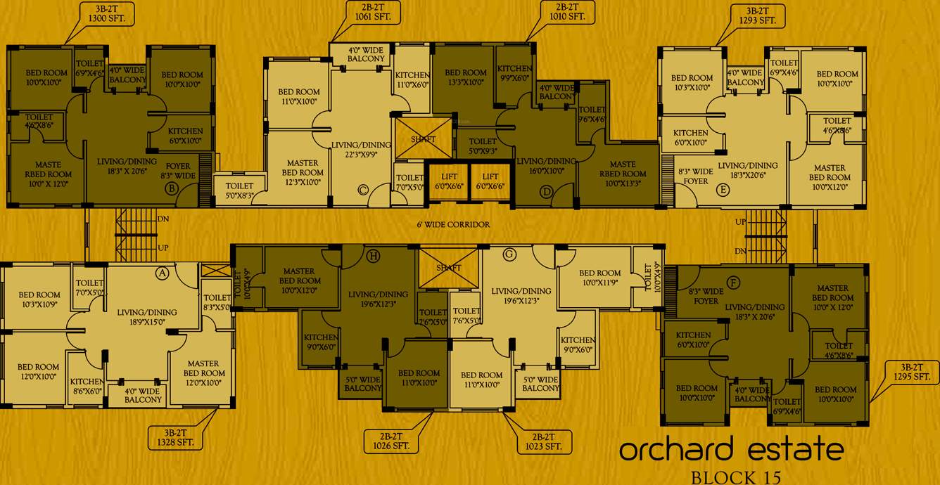 Images for Cluster Plan of Master Orchard Estate