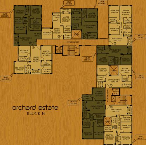 Images for Cluster Plan of Master Orchard Estate