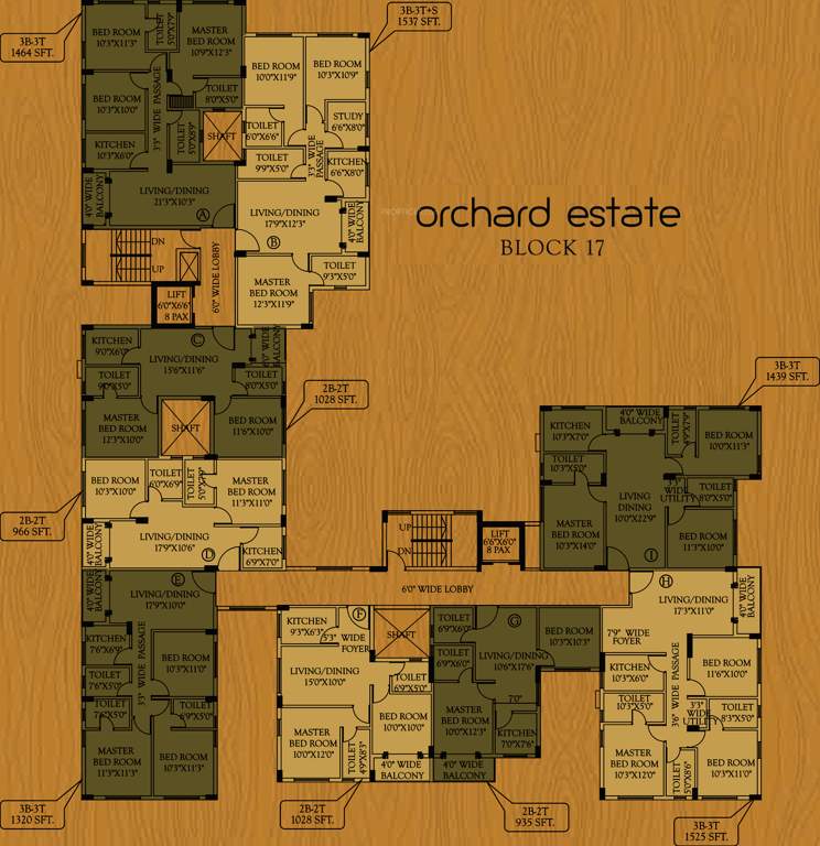 Images for Cluster Plan of Master Orchard Estate